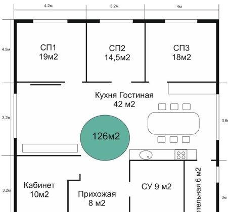 Продажа дома, 122м <sup>2</sup>, 600 сот., Краснодар, Лекарственная улица,  14