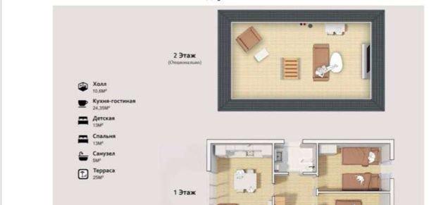 Продажа дома, 70м <sup>2</sup>, 350 сот., Краснодар, улица Академика Королёва,  34