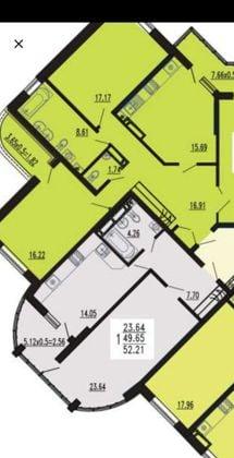 Продажа 1-комнатной квартиры, Краснодар, улица Шоссе Нефтяников,  18к2