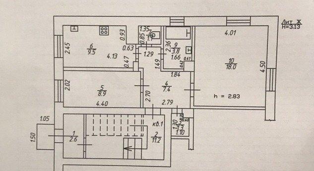 Продажа 2-комнатной квартиры, Краснодар, Индустриальная улица,  65