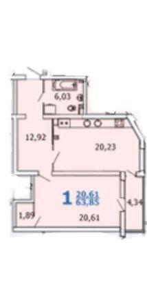 Продажа 2-комнатной квартиры, Краснодар, Кожевенная улица,  28