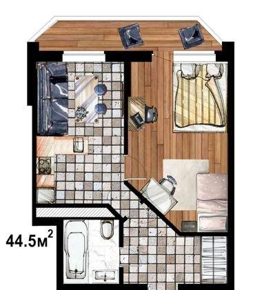 Продажа 2-комнатной квартиры, Краснодар, Командорская улица,  15/1