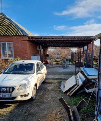 Продажа дома, 70м <sup>2</sup>, 600 сот., Краснодар, Ореховая улица,  34