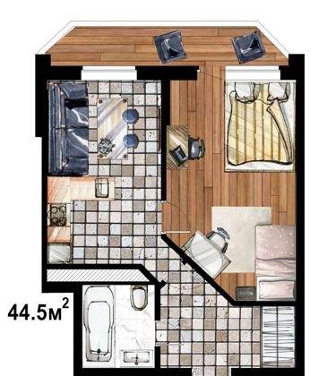 Продажа 2-комнатной квартиры, Краснодар, Командорская улица,  15/1