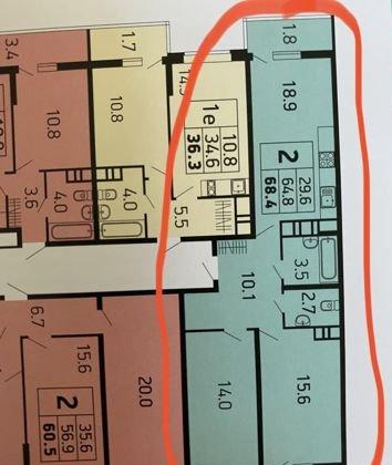 Продажа 2-комнатной квартиры, Краснодар, улица им. Героя Яцкова И.В.,  1/11