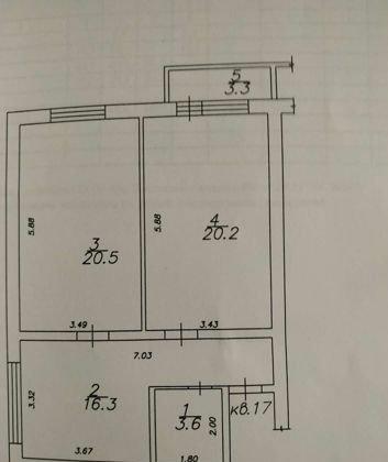 Продажа 2-комнатной квартиры, Краснодар, Суздальская улица,  11