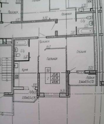 Продажа 2-комнатной квартиры, Краснодар, улица им. Героя Яцкова И.В.,  19