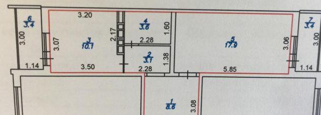 Продажа 1-комнатной квартиры, Краснодар, Черкасская улица,  129