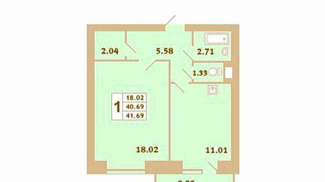 Продажа 1-комнатной квартиры, Краснодар, Российская улица,  337