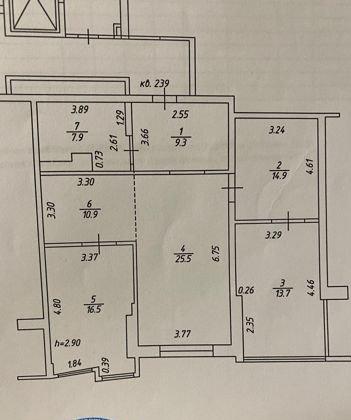 Продажа 2-комнатной квартиры, Краснодар, бульвар Клары Лучко,  16