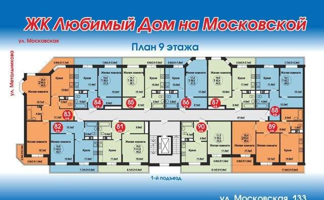 Продажа 1-комнатной квартиры, Краснодар, Московская улица,  133к4