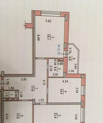 Продажа 3-комнатной квартиры, Краснодар, Зиповская улица,  5/3