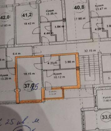 Продажа 1-комнатной квартиры, Краснодар, улица имени Сергея Есенина,  82/6