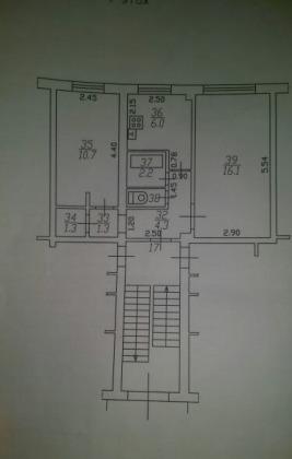 Продажа 2-комнатной квартиры, Краснодар, улица Гагарина,  99