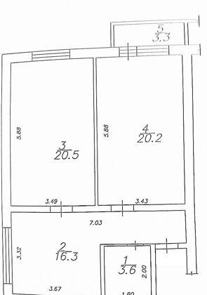 Продажа 2-комнатной квартиры, Краснодар, Суздальская улица,  11