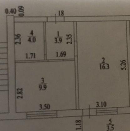 Продажа 1-комнатной квартиры, Краснодар, улица Ратной Славы,  29