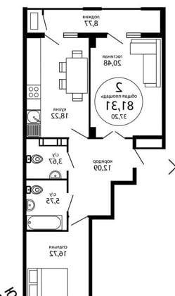 Продажа 2-комнатной квартиры, Краснодар, улица Гаврилова,  88