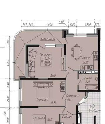Продажа 3-комнатной квартиры, Краснодар, Стахановская улица,  1/5