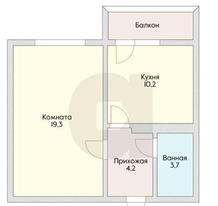 Продажа 1-комнатной квартиры, Краснодар, улица Генерала Трошева,  41