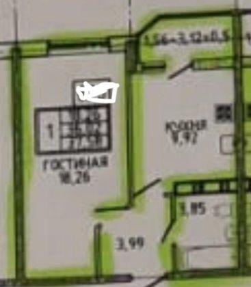 Продажа 1-комнатной квартиры, Краснодар, улица им. Героя Яцкова И.В.,  9к3