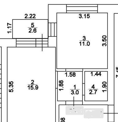 Продажа 1-комнатной квартиры, Краснодар, Московская улица,  158/3