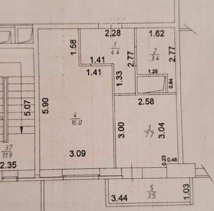 Продажа 1-комнатной квартиры, Краснодар, улица Петра Метальникова,  5к2