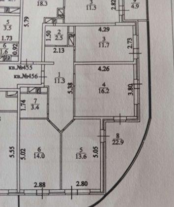 Продажа 3-комнатной новостройки, Краснодар, Гаражная улица,  87