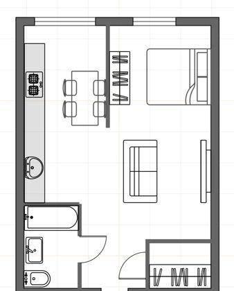 Продажа 1-комнатной квартиры, Краснодар, улица Симиренко,  43