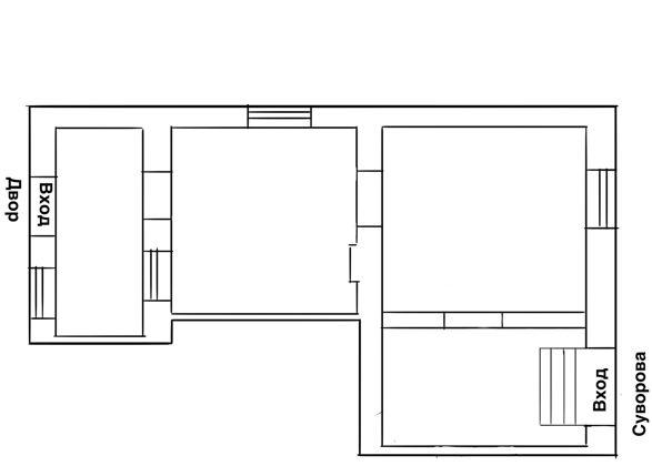 Продажа 2-комнатной квартиры, Краснодар, улица Суворова,  4