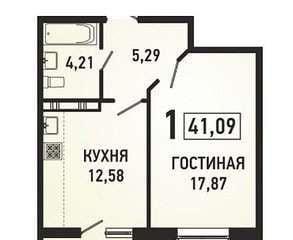 Продажа 1-комнатной квартиры, Краснодар, улица им. Героя Сарабеева В.И.,  5к5
