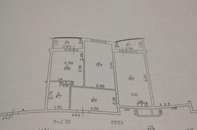 Продажа 2-комнатной квартиры, Краснодар, улица Адмирала Крузенштерна,  6/3