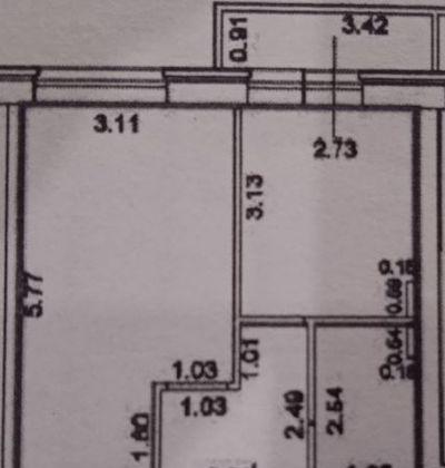 Продажа 1-комнатной квартиры, Краснодар, Измаильская улица,  76к5