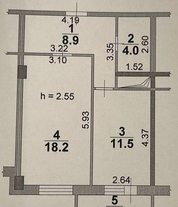 Продажа 1-комнатной квартиры, Краснодар, улица Евгении Жигуленко,  4