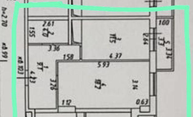 Продажа 1-комнатной квартиры, Краснодар, улица Петра Метальникова,  5к1