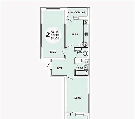 Продажа 2-комнатной квартиры, Краснодар, улица Григория Пономаренко,  43