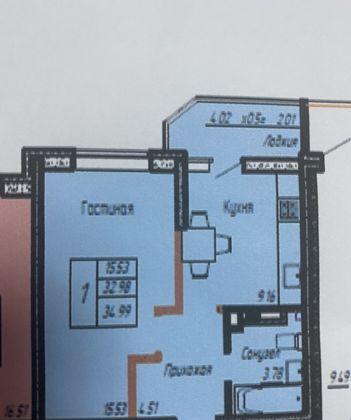 Продажа 1-комнатной квартиры, Краснодар, улица им. Героя Яцкова И.В.,  19к1