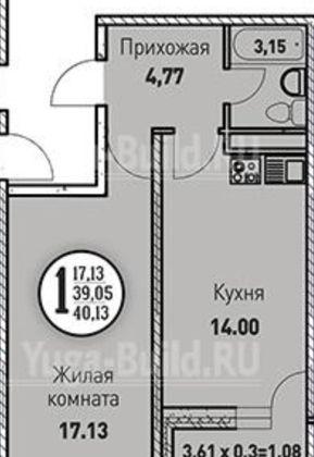 Продажа 1-комнатной квартиры, Краснодар, Круговая улица,  4Вк3