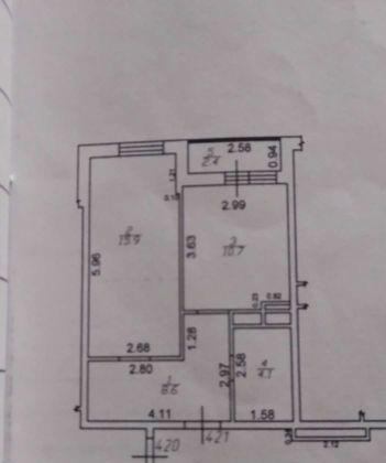 Продажа 1-комнатной квартиры, Краснодар, улица Цезаря Куникова,  24к2