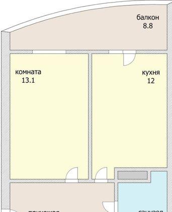 Продажа 1-комнатной квартиры, Краснодар, Командорская улица,  1/3