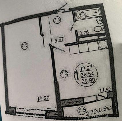 Продажа 1-комнатной квартиры, Краснодар, Восточно-Кругликовская улица,  42/3к1