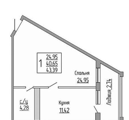 Продажа 1-комнатной новостройки, Краснодар, Кожевенная улица,  22