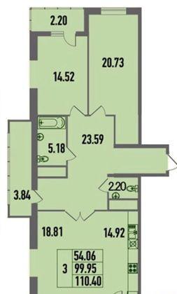 Продажа 3-комнатной квартиры, Краснодар, Дальняя улица,  8к2