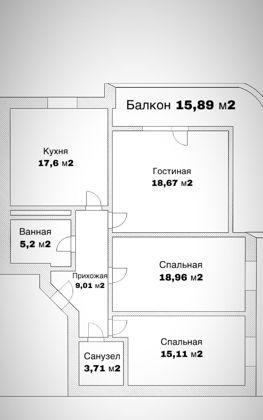 Продажа 3-комнатной квартиры, Краснодар, Стахановская улица,  1