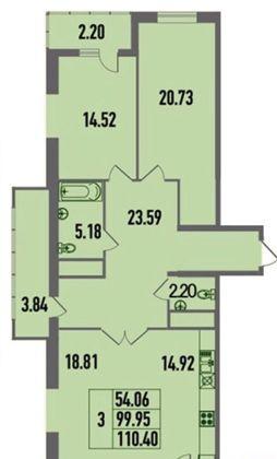 Продажа 3-комнатной квартиры, Краснодар, Дальняя улица,  8к2